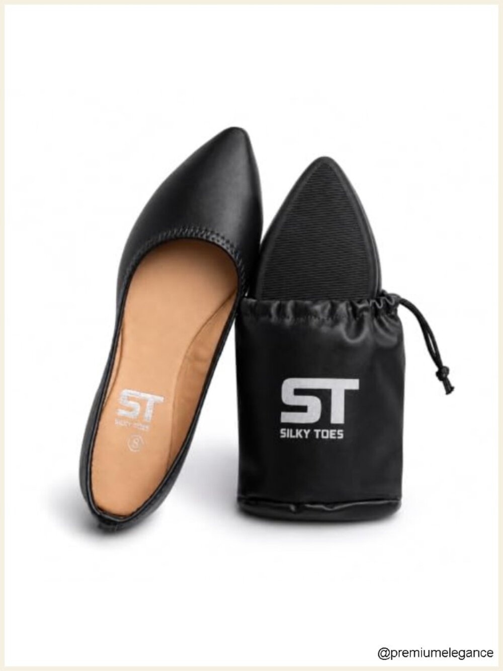 Foldable Flats for Women Casual Travel Business Shoes
